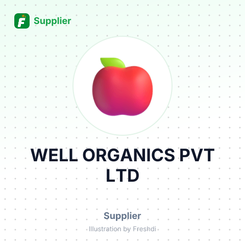 WELL ORGANICS PVT LTD – summary card, no photo uploaded yet