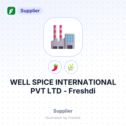 WELL SPICE INTERNATIONAL PVT LTD – summary card, no photo uploaded yet