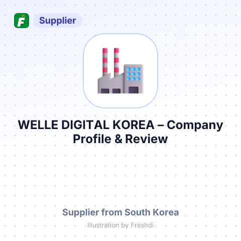 WELLE DIGITAL KOREA – summary card, no photo uploaded yet