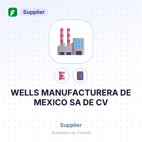WELLS MANUFACTURERA DE MEXICO SA DE CV – summary card, no photo uploaded yet