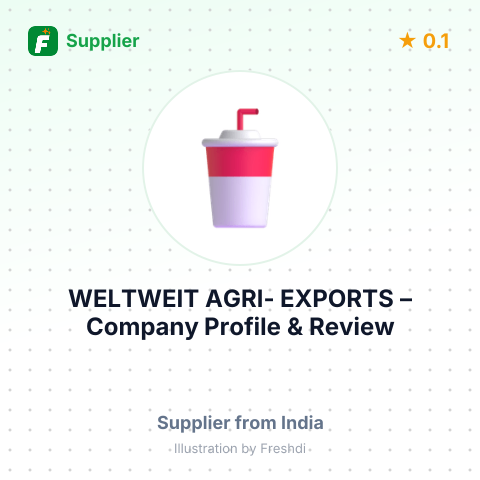 WELTWEIT AGRI- EXPORTS – summary card, no photo uploaded yet