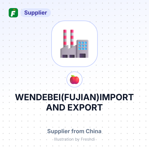 WENDEBEI(FUJIAN)IMPORT AND EXPORT – summary card, no photo uploaded yet
