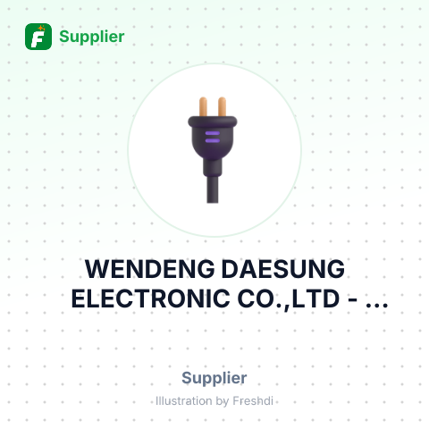 WENDENG DAESUNG ELECTRONIC CO.,LTD – summary card, no photo uploaded yet