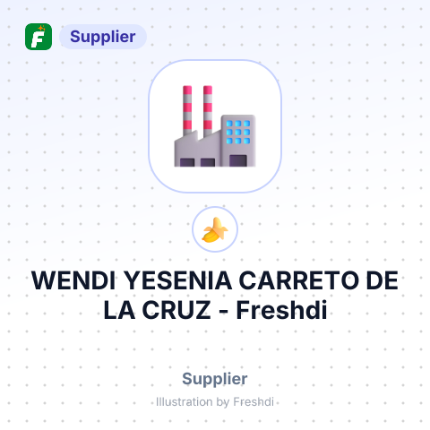 WENDI YESENIA CARRETO DE LA CRUZ – summary card, no photo uploaded yet