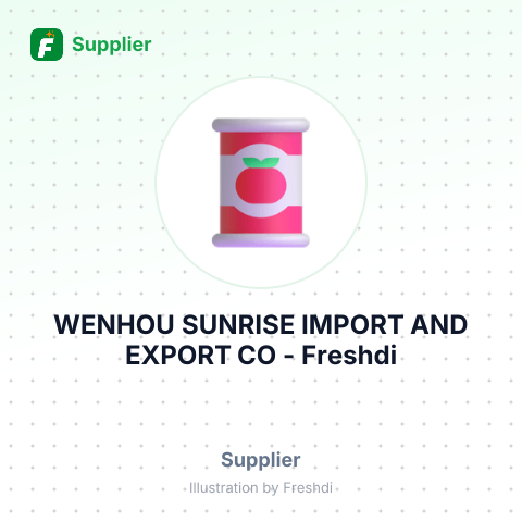 WENHOU SUNRISE IMPORT AND EXPORT CO – summary card, no photo uploaded yet