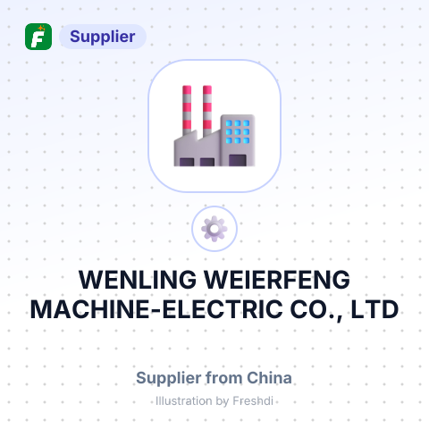 WENLING WEIERFENG MACHINE-ELECTRIC CO., LTD – summary card, no photo uploaded yet