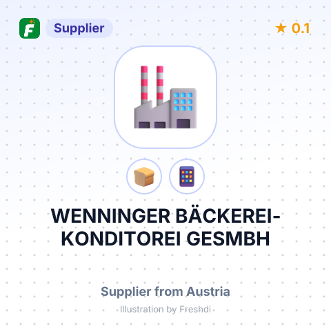 WENNINGER BÄCKEREI-KONDITOREI GESMBH – summary card, no photo uploaded yet
