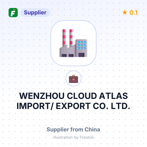 WENZHOU CLOUD ATLAS IMPORT/ EXPORT CO. LTD. – summary card, no photo uploaded yet