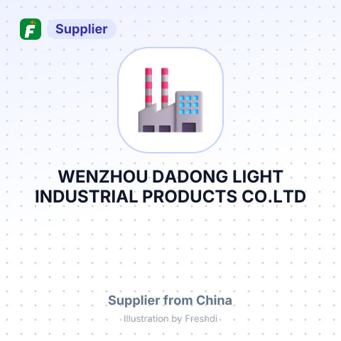 WENZHOU DADONG LIGHT INDUSTRIAL PRODUCTS CO.LTD – summary card, no photo uploaded yet