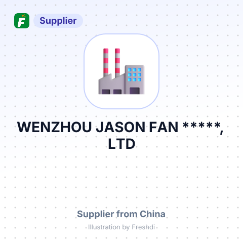 WENZHOU JASON FAN *****, LTD – summary card, no photo uploaded yet