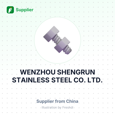 WENZHOU SHENGRUN STAINLESS STEEL CO., LTD. – summary card, no photo uploaded yet