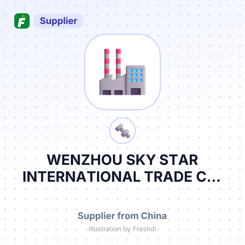 WENZHOU SKY STAR INTERNATIONAL TRADE CO.,LTD – summary card, no photo uploaded yet