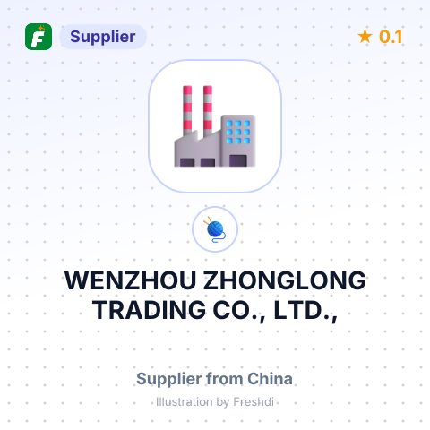 WENZHOU ZHONGLONG TRADING CO., LTD., – summary card, no photo uploaded yet