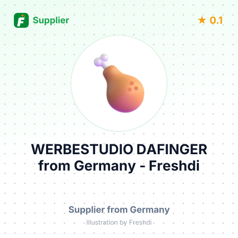 WERBESTUDIO DAFINGER – summary card, no photo uploaded yet