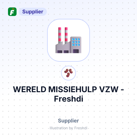 WERELD MISSIEHULP VZW – summary card, no photo uploaded yet