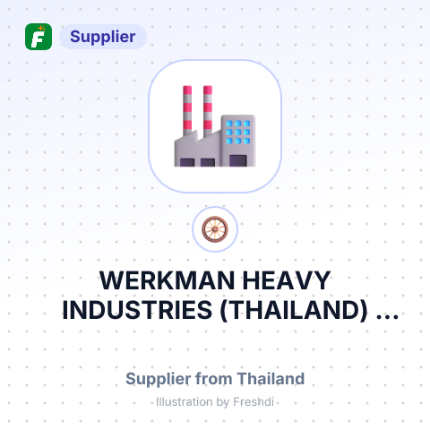 WERKMAN HEAVY INDUSTRIES (THAILAND) CO.,LTD. – summary card, no photo uploaded yet