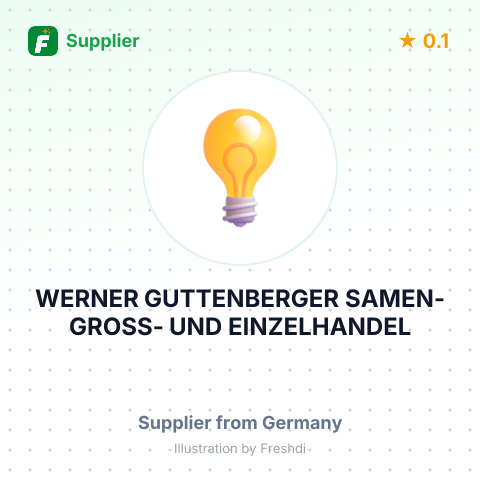 WERNER GUTTENBERGER SAMEN-GROSS- UND EINZELHANDEL – summary card, no photo uploaded yet