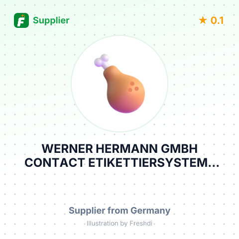 WERNER HERMANN GMBH CONTACT ETIKETTIERSYSTEME – summary card, no photo uploaded yet
