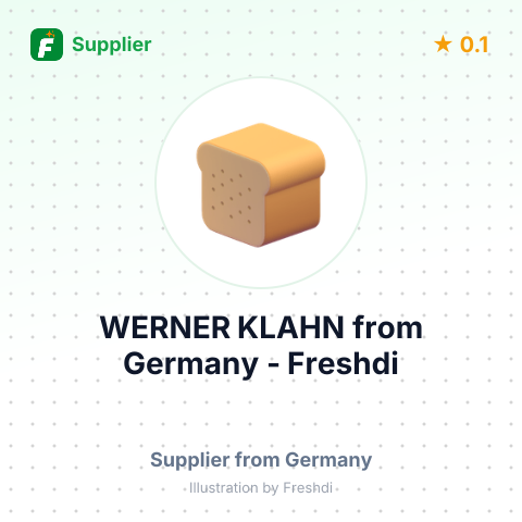 WERNER KLAHN – summary card, no photo uploaded yet
