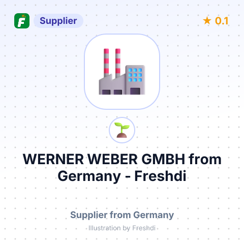 WERNER WEBER GMBH – summary card, no photo uploaded yet