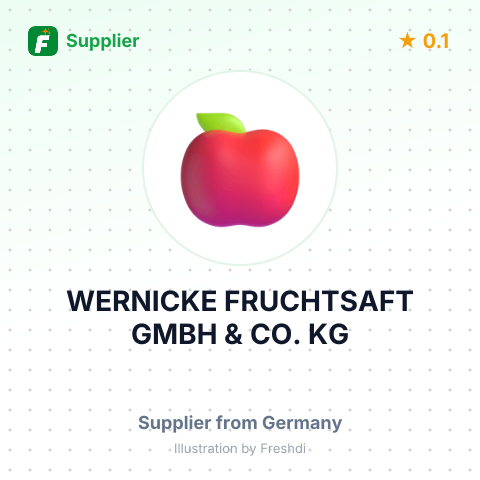 WERNICKE FRUCHTSAFT GMBH & CO. KG – summary card, no photo uploaded yet