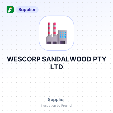 WESCORP SANDALWOOD PTY LTD – summary card, no photo uploaded yet