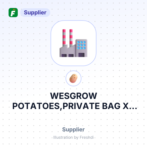 WESGROW POTATOES,PRIVATE BAG X – summary card, no photo uploaded yet