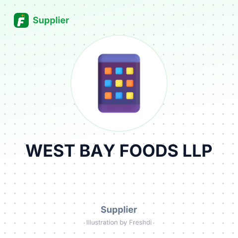 WEST BAY FOODS LLP – summary card, no photo uploaded yet