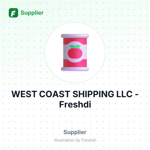 WEST COAST SHIPPING LLC – summary card, no photo uploaded yet