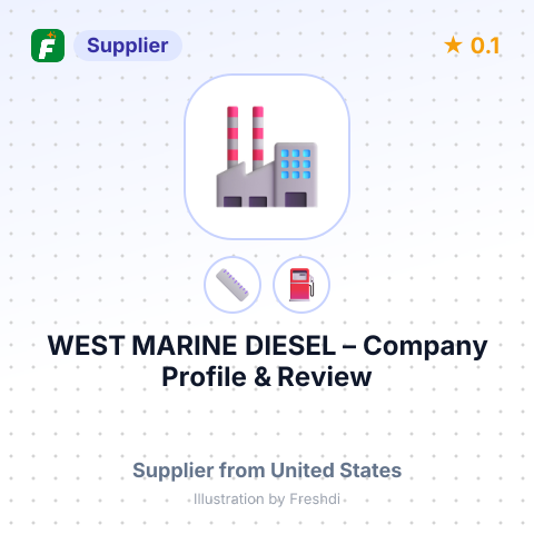 WEST MARINE DIESEL – summary card, no photo uploaded yet