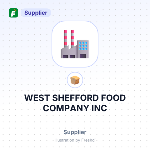 WEST SHEFFORD FOOD COMPANY INC – summary card, no photo uploaded yet