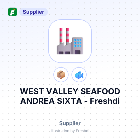WEST VALLEY SEAFOOD ANDREA SIXTA – summary card, no photo uploaded yet