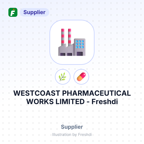 WESTCOAST PHARMACEUTICAL WORKS LIMITED – summary card, no photo uploaded yet