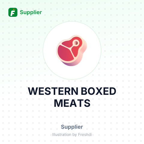 WESTERN BOXED MEATS – summary card, no photo uploaded yet