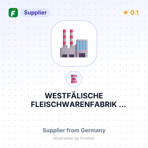 WESTFÄLISCHE FLEISCHWARENFABRIK STOCKMEYER GMBH – summary card, no photo uploaded yet