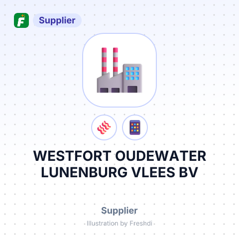 WESTFORT OUDEWATER LUNENBURG VLEES BV – summary card, no photo uploaded yet