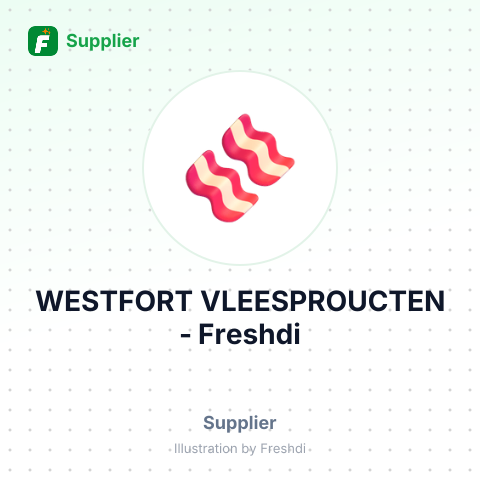 WESTFORT VLEESPROUCTEN – summary card, no photo uploaded yet