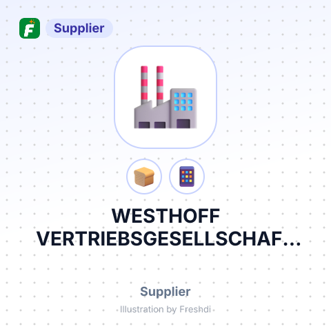 WESTHOFF VERTRIEBSGESELLSCHAFT MBH – summary card, no photo uploaded yet