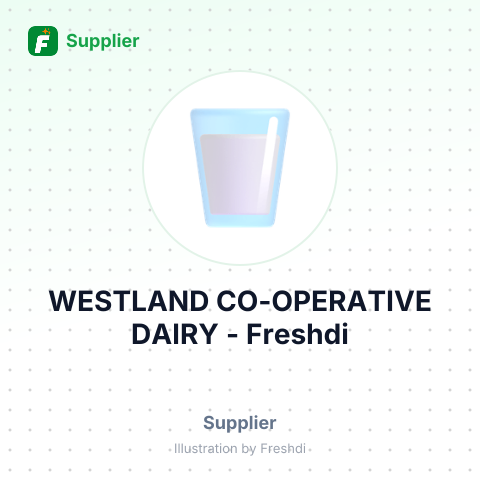 WESTLAND CO-OPERATIVE DAIRY – summary card, no photo uploaded yet