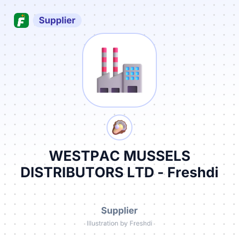 WESTPAC MUSSELS DISTRIBUTORS LTD – summary card, no photo uploaded yet