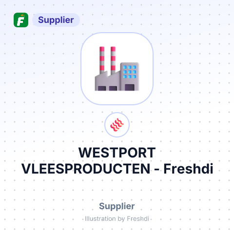WESTPORT VLEESPRODUCTEN – summary card, no photo uploaded yet