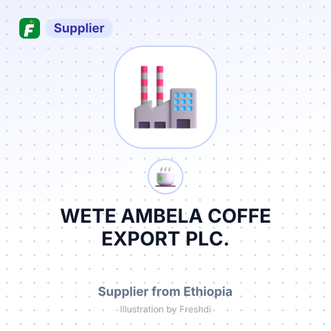 WETE AMBELA COFFE EXPORT PLC. – summary card, no photo uploaded yet
