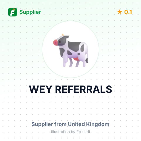 WEY REFERRALS – summary card, no photo uploaded yet