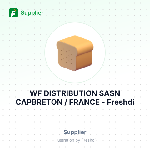 WF DISTRIBUTION SASN CAPBRETON / FRANCE – summary card, no photo uploaded yet