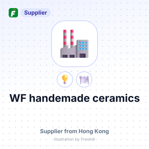 WF handemade ceramics – summary card, no photo uploaded yet