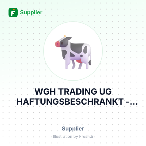 WGH TRADING UG HAFTUNGSBESCHRANKT – summary card, no photo uploaded yet
