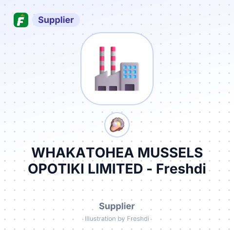 WHAKATOHEA MUSSELS OPOTIKI LIMITED – summary card, no photo uploaded yet