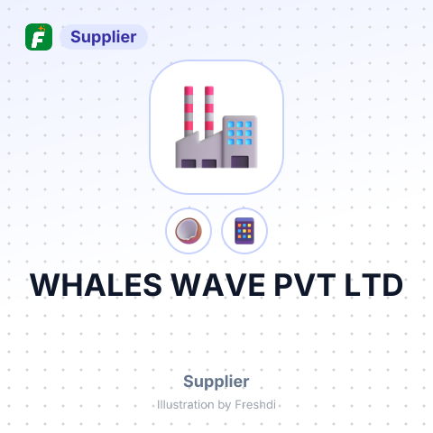 WHALES WAVE PVT LTD – summary card, no photo uploaded yet