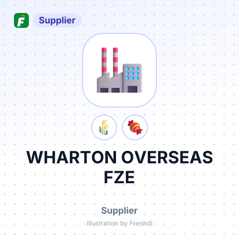 WHARTON OVERSEAS FZE – summary card, no photo uploaded yet