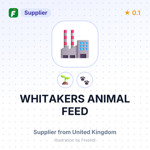 WHITAKERS ANIMAL FEED – summary card, no photo uploaded yet